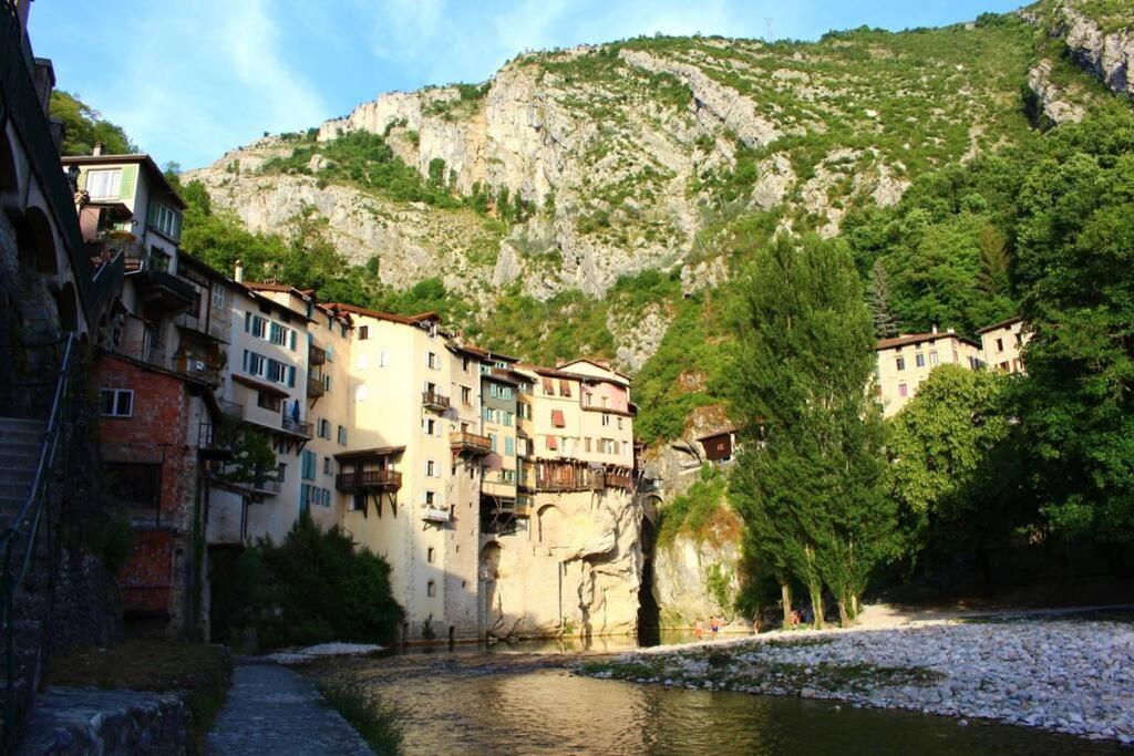 Studio** Cle Des Champs Au Pied Du Vercors Saint-Laurent-en-Royans المظهر الخارجي الصورة